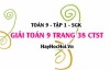 Giải Toán 9 trang 38 tập 1 Chân trời sáng tạo SGK